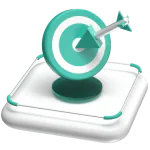 AI precise marketing icon