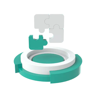 Cloud call center customer service platform illustration