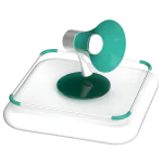 Message notification voice icon